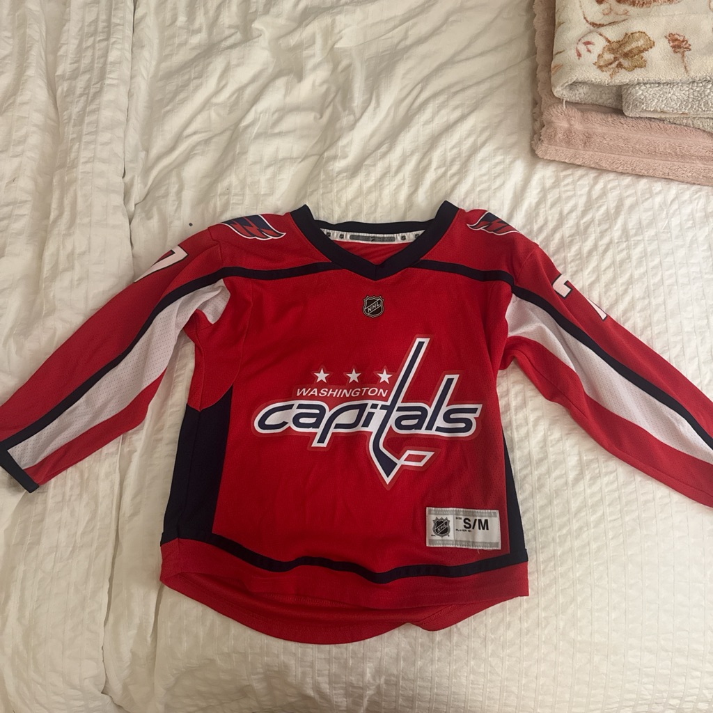 Nhl Red Capitals Kids Hockey Jersey Nhl Red Capitals Kids Hockey Jersey